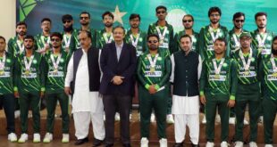 Pakistani Blind Cricket Team meets Chairman ICC