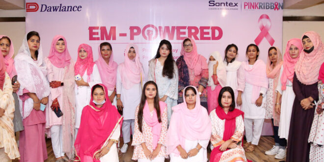 Dawlance partners with ‘Pink Ribbon’ and ‘Santex’ for Breast Cancer Awareness