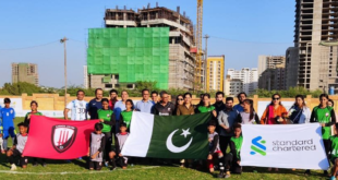 File Photo Standard Chartered and Karachi United launch fifth Football Youth League