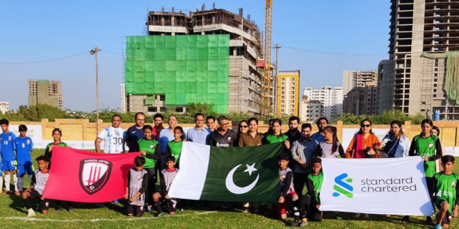 File Photo Standard Chartered and Karachi United launch fifth Football Youth League