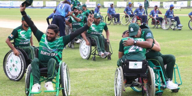 Wheelchair Cricket Cup Pakistan Asian Champion